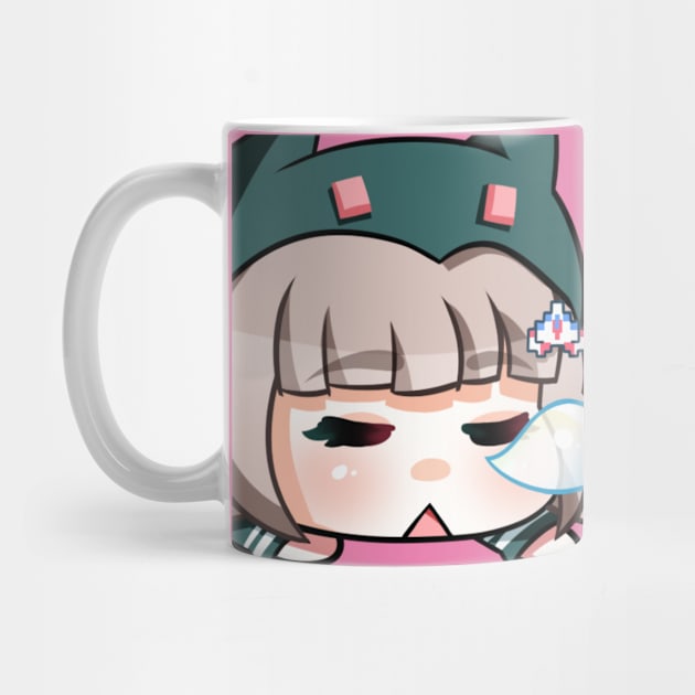 Chiaki Nanami Sleepy by colorful-kitten